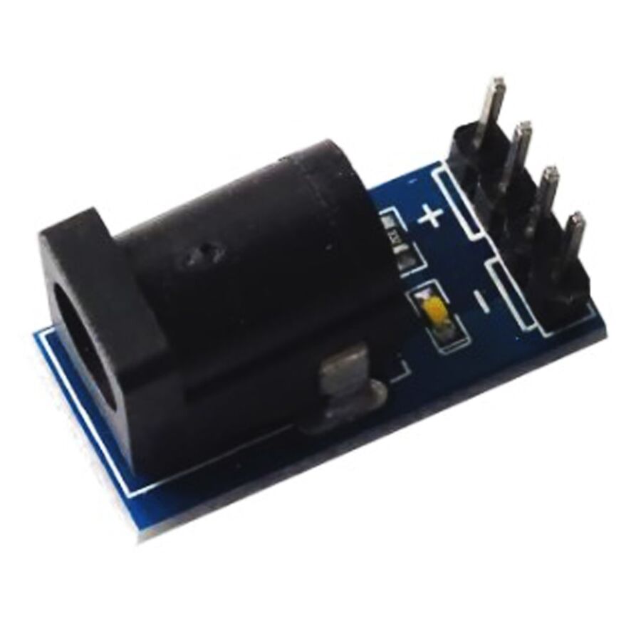  Dc-005 5.5 X 2.1mm Siyah Dc Güç Adaptörü Jak Soketi Modülü