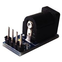 DC-005 5.5 x 2.1mm Black DC Power Adapter Jack Socket Module - Thumbnail