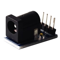 DC-005 5.5 x 2.1mm Black DC Power Adapter Jack Socket Module - Thumbnail