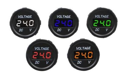 China - DC 7V-48V LED Dijital Voltmetre