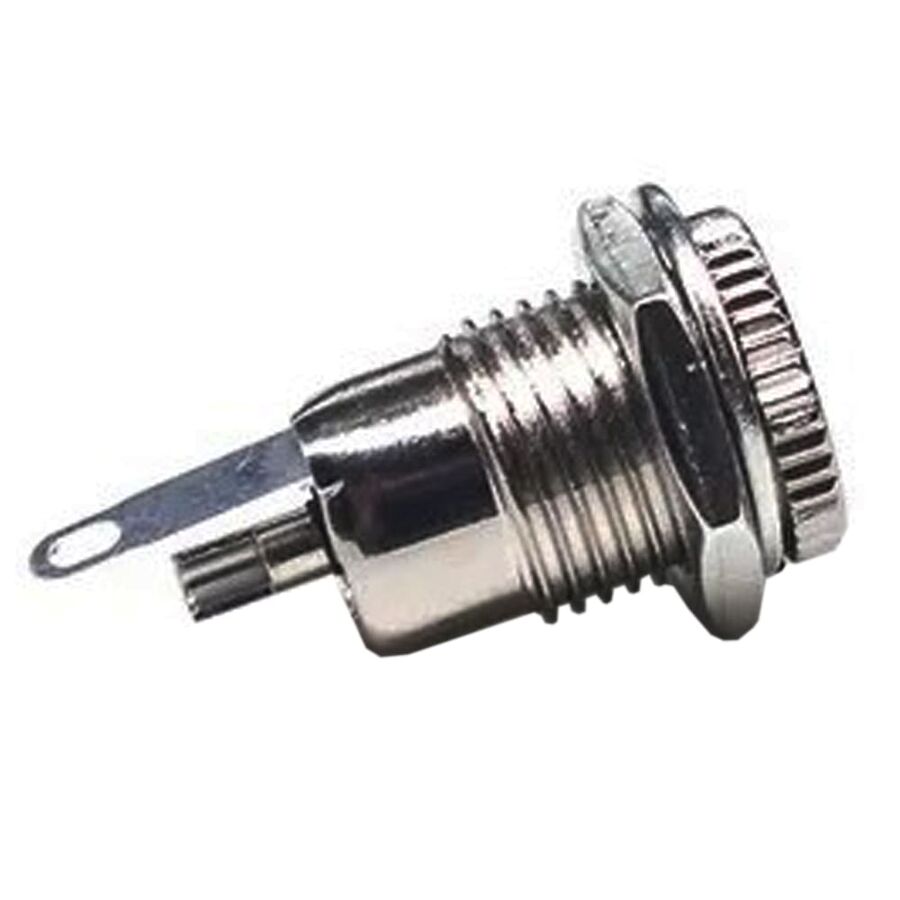 DC Power Jack Panel Mount Female Socket-2.1 x 5.5mm – MaDDy Electronics