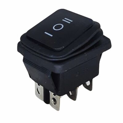 DC108W Not Lightless On-Off-On Switch 6P