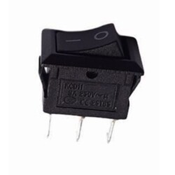 DC125B3 Mini Lightless Switch ON-OFF 3P - Thumbnail