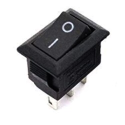 DC125B3 Mini Lightless Switch ON-OFF 3P - Thumbnail