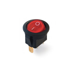 DC131A 3P On/Off Switch 12V 20mm Light Round