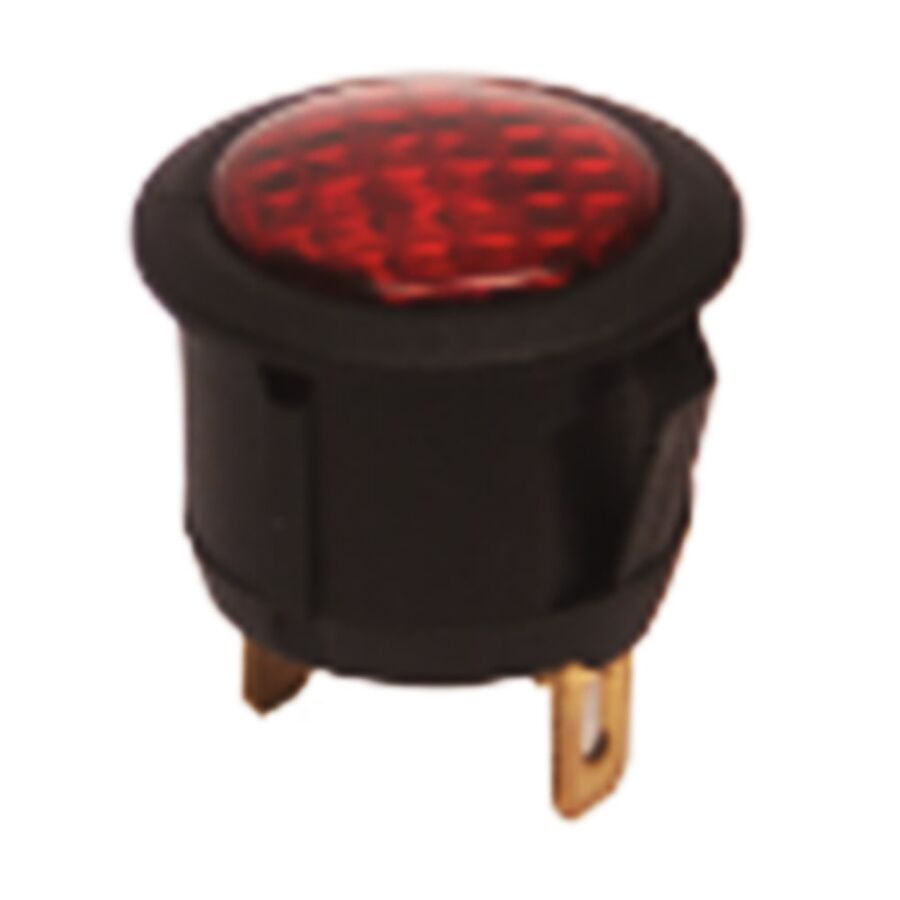  12vdc Sinyal Lambası Kırmızı - Dc131d