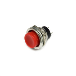 DC180 Red Push Buton - Thumbnail