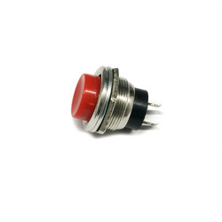 DC180 Red Push Buton - Thumbnail