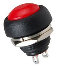 DC184 Red Push Buton