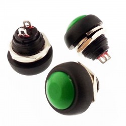 DC184 Green Push Buton