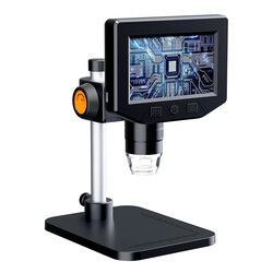 Dijital Mikroskop 4.3" LCD - 1080P 50-1000x Büyütme