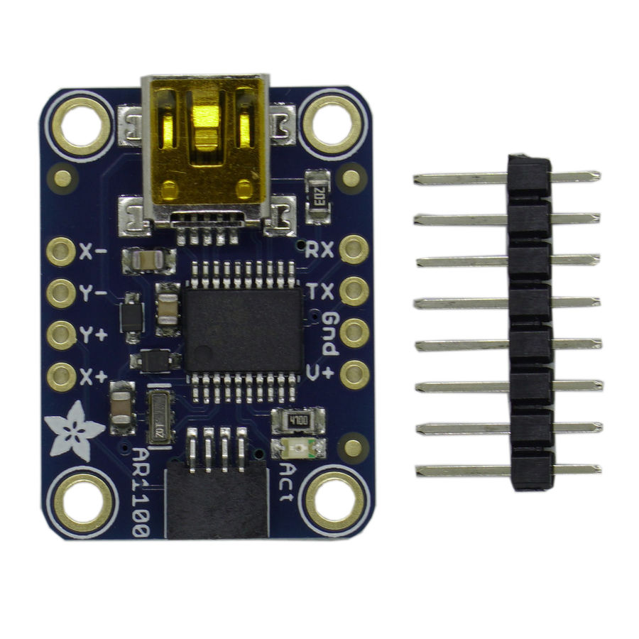 USB Mouse Control Board for Resistive Touch Panel