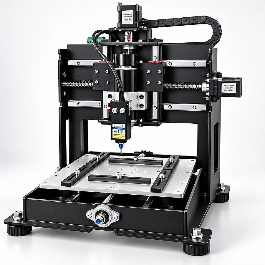 DRNC 3025 Masaüstü CNC ve Lazer Makinesi - 2
