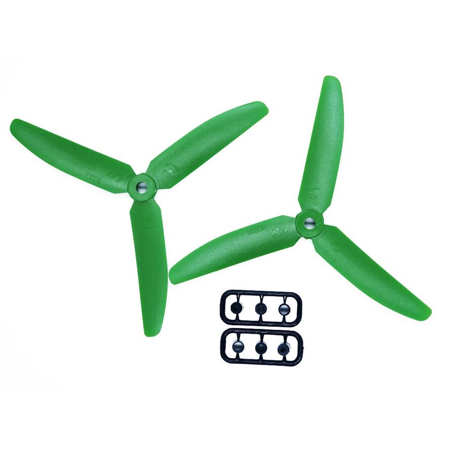 Drone - Quadcopter ve Multikopter Pervanesi Seti - Plastik 5030 Yeşil 4 Adet