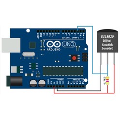 DS1820 Temperature Sensor Integrated PR-35 - Thumbnail