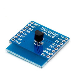 DS18B20 Sıcaklık Sensör Kiti - Wemos D1 Mini Esp8266 NodeMcu - Thumbnail