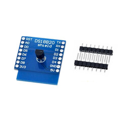 DS18B20 Sıcaklık Sensör Kiti - Wemos D1 Mini Esp8266 NodeMcu - Thumbnail