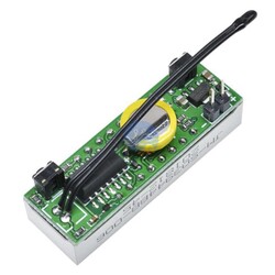 DS3231 Dijital Saat + Termometre + Voltmetre Modülü - Thumbnail