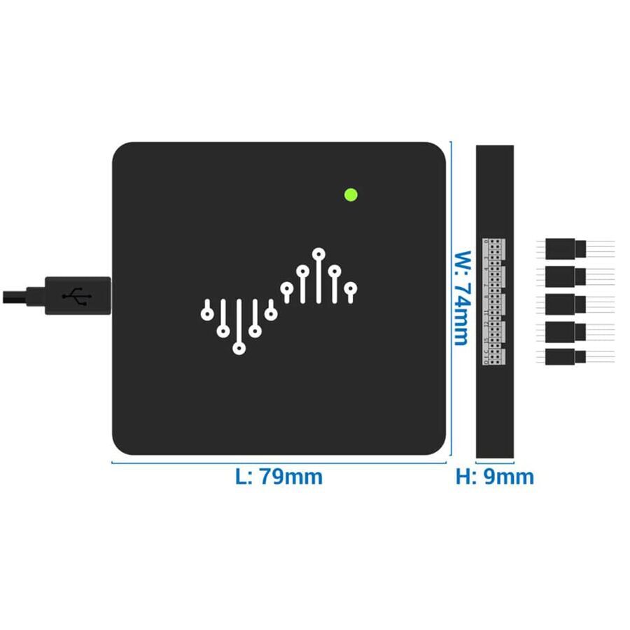 DSLogic Plus USB Tabanlı Logic Analyzer 400MHz 16 Kanal