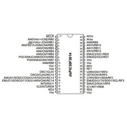 DSPIC30F3014 30I/P 16-Bit 30MIPs Mikrodenetleyici DIP-40 - Thumbnail