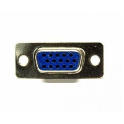 DirencNet - 15 Pin 3 Sıra Lehim Tip Dişi D-Sub Konnektör