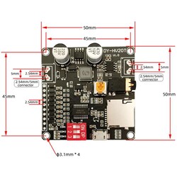 DY-HV20T Audio Playback MP3 Module - Thumbnail