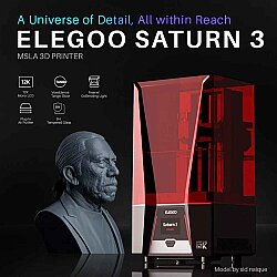 ELEGOO Saturn 3 12K Reçineli MSLA 3D Yazıcı - 6