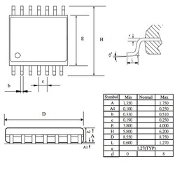 EM78P173NSO14J 8-Bit 4MHz SMD Microcontroller SOP14 - Thumbnail