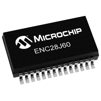 ENC28J60 / SS SMD LAN Controller Integration SSOP-28