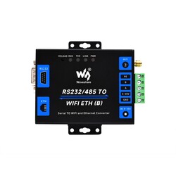 Endüstriyel RS232/485'ten WiFi ve Ethernet'e Modbus - MQTT Ağ Geçidi Dönüştürücü - Thumbnail