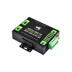 Endüstriyel RS232/485'ten WiFi ve POE Ethernet'e Modbus - MQTT Ağ Geçidi Dönüştürücü - Thumbnail