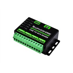 Endüstriyel USB'den 4 Kanal RS485'e Dönüştürücü - Thumbnail