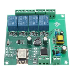 Esp-12F 4 Kanallı Röle Modülü 250V/DC30V - Thumbnail