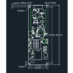 ESP32 868Mhz WiFi Bluetooth Board / NEO-6M Sma / Oled / 18650 Pil Yuvalı - Thumbnail