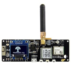 ESP32 868Mhz WiFi Bluetooth Module / NEO-6M Sma / Oled / with 18650 Battery Slot - Thumbnail
