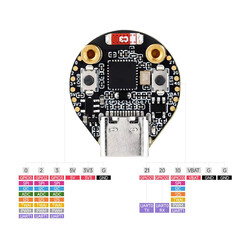 ESP32-C3 IoT SPI 0.71'' LCD 160x160 Pixel Board - Thumbnail