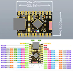 ESP32-C6 Mini WiFi Bluetooth Modülü - Thumbnail