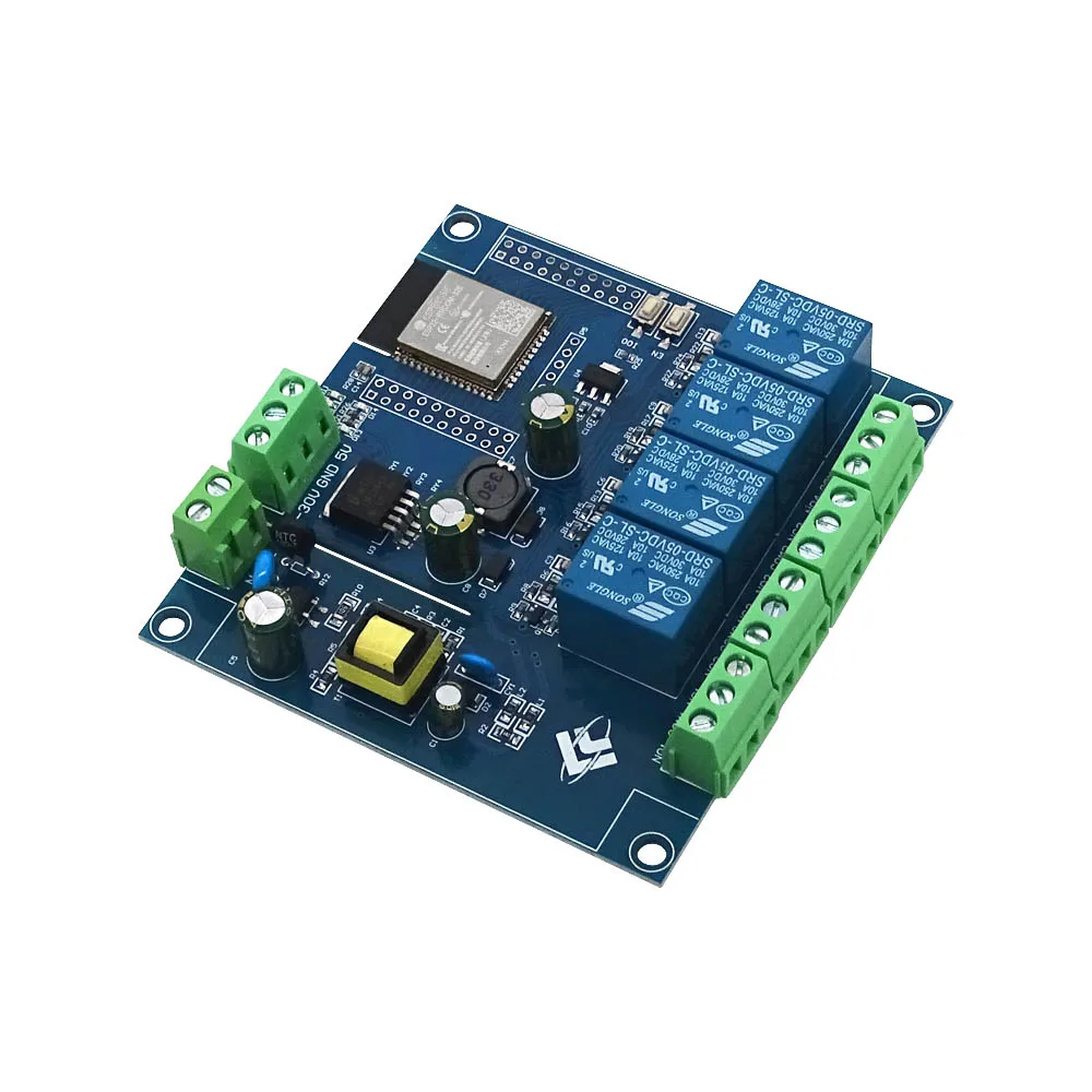  Esp32 Wıfı Bluetooth 4 Kanal Röle Kartı