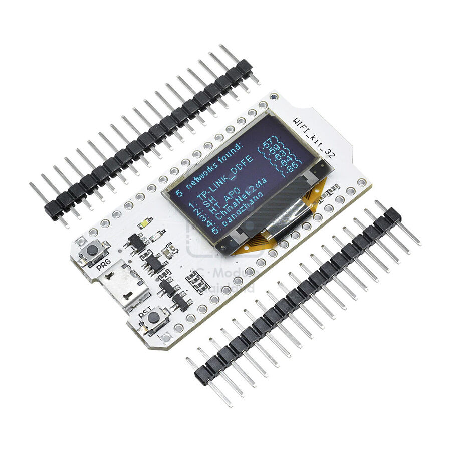  Esp32 Wifi Ve Bluetooth Geliştirme Kartı Cp2102 0.96 Inch Oled Ekran