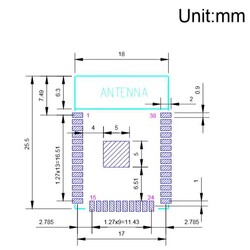 ESP32-WROOM-32D Wifi Module - Thumbnail