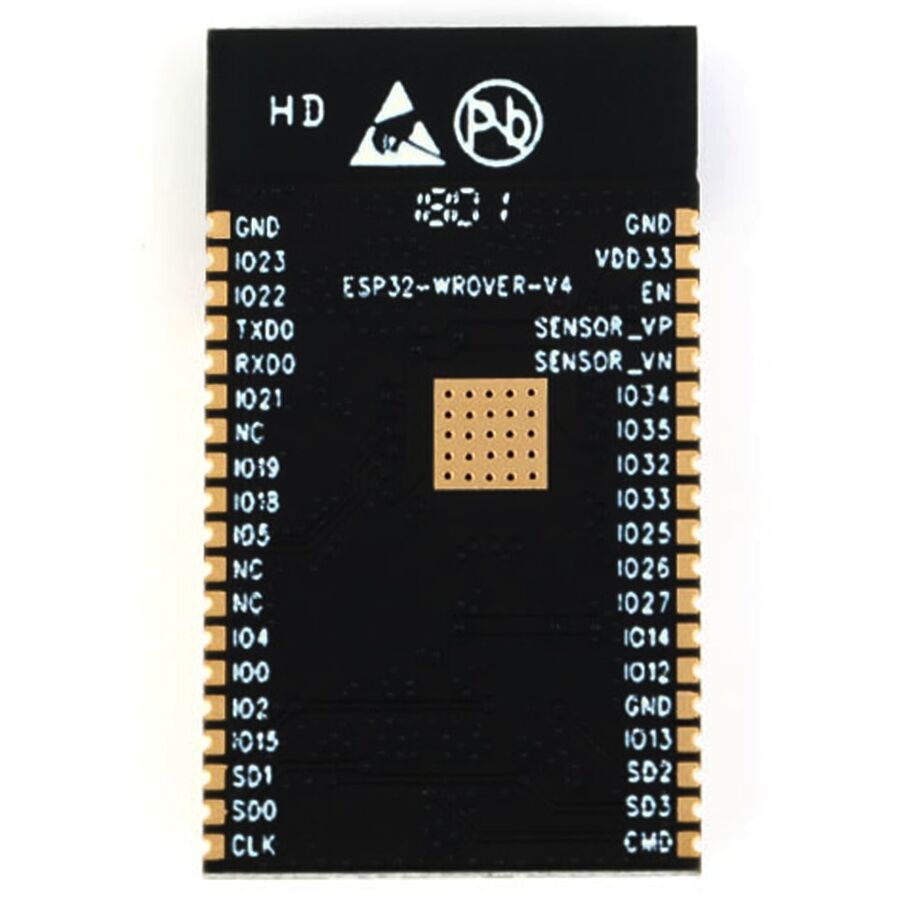 ESP32-WROVER-I Wifi Module (with u.fl connector)