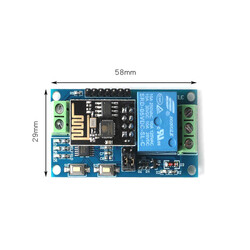 Esp8266 1 Kanal 5V Esp01 Wifi Röle Modülü - Thumbnail