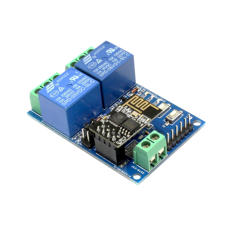Esp8266 2 Kanal 5v Esp01 Wifi Röle Modülü