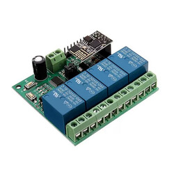 Esp8266 4 Kanal 5V Esp01 Wifi Röle Modülü - Thumbnail