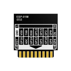 ESP-01M 1Mbit Flash WiFi Modülü (Minyatür ESP-8266) - Thumbnail