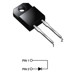 FESF16JT 16A 600V Hızlı Diyot Ito220ac - Thumbnail