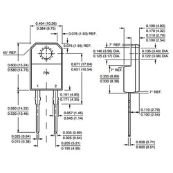 FESF16JT 16A 600V Hızlı Diyot Ito220ac - Thumbnail