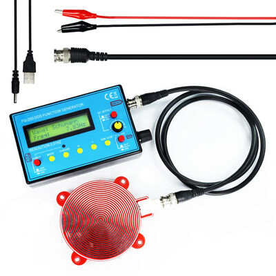 DirencNet - FG-200 DDS 0.01Hz-500KHz DDS Fonksiyon Sinyal Jeneratörü + Anten