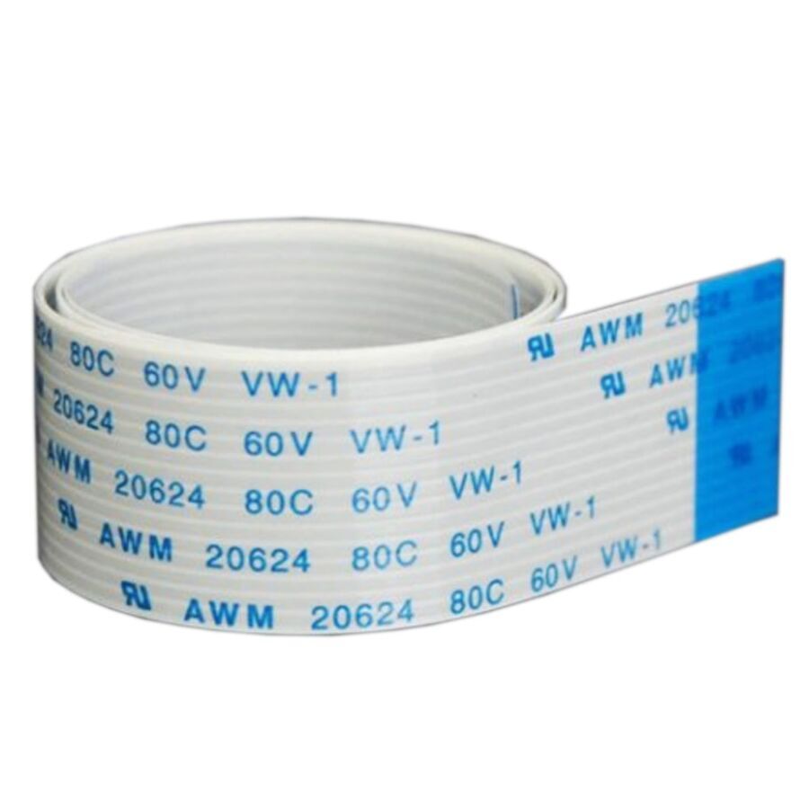 Flex Kablo 15 Pin 0.5mm 30cm - Beyaz - 1