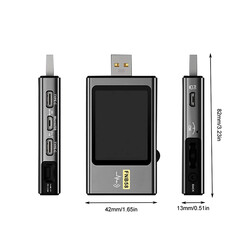 FNIRSI FNB58 Bluetooth USB Voltmetre Ampermetre Test Cihazı - Thumbnail